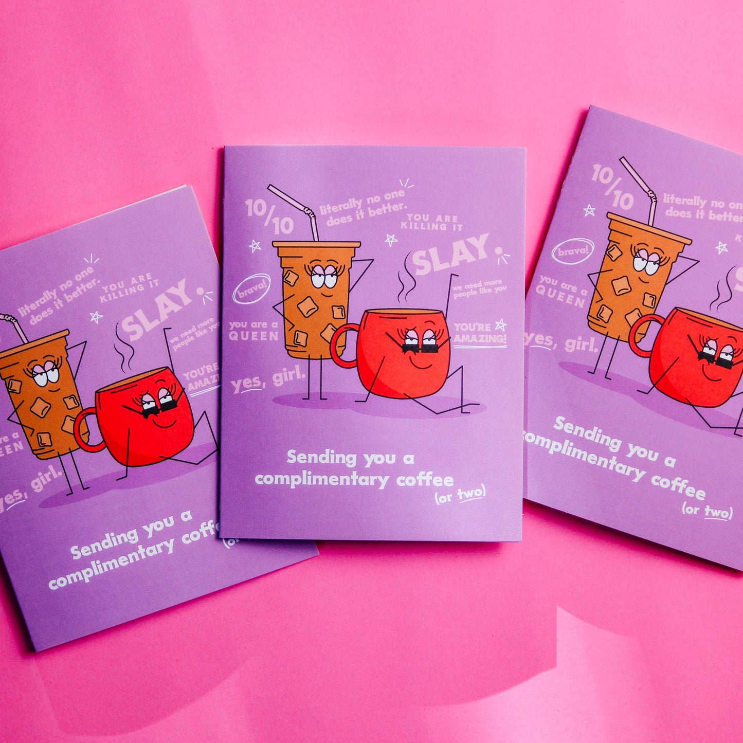 Complimentary Coffee Greeting Card