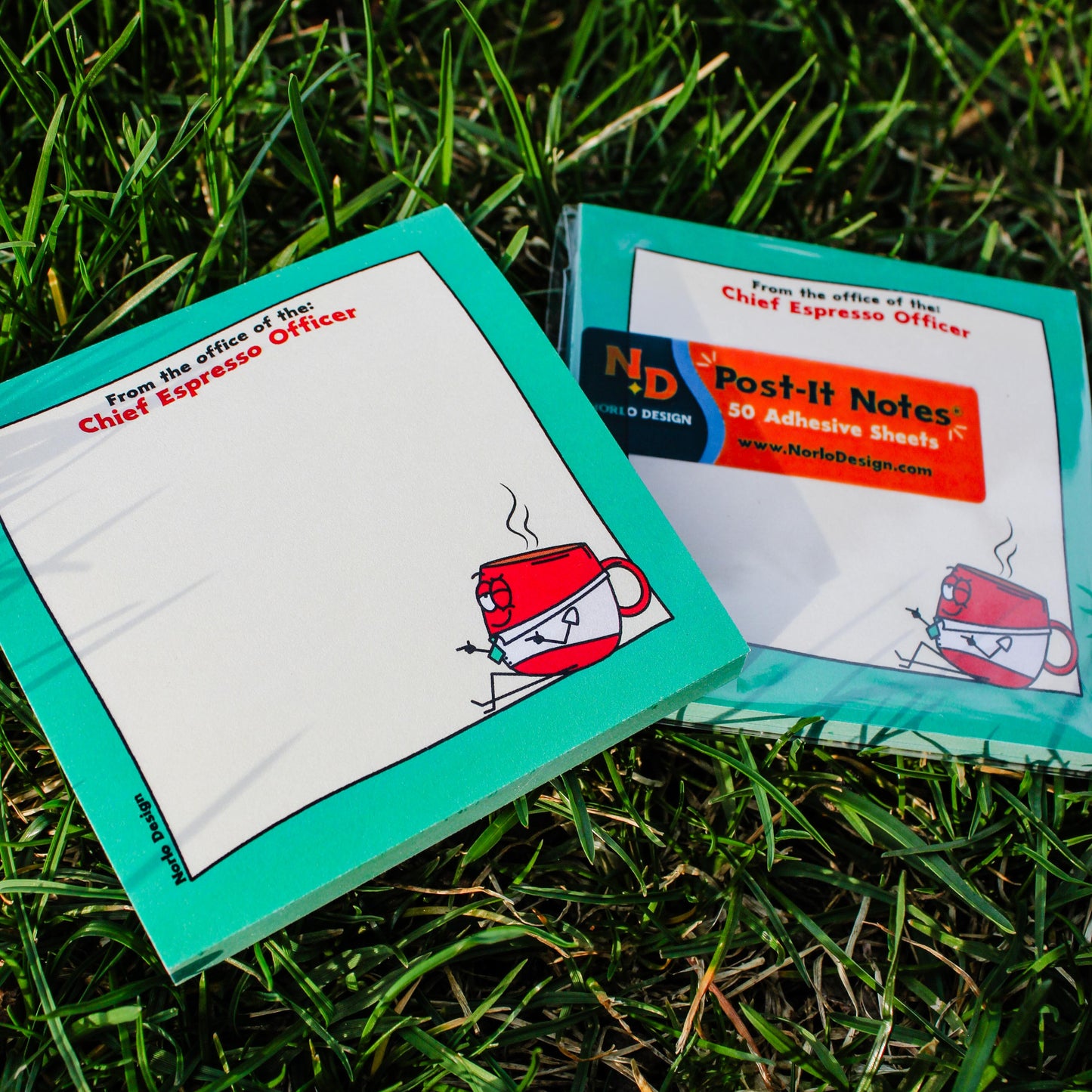 Chief Espresso Officer Coffee Post-It Notes®