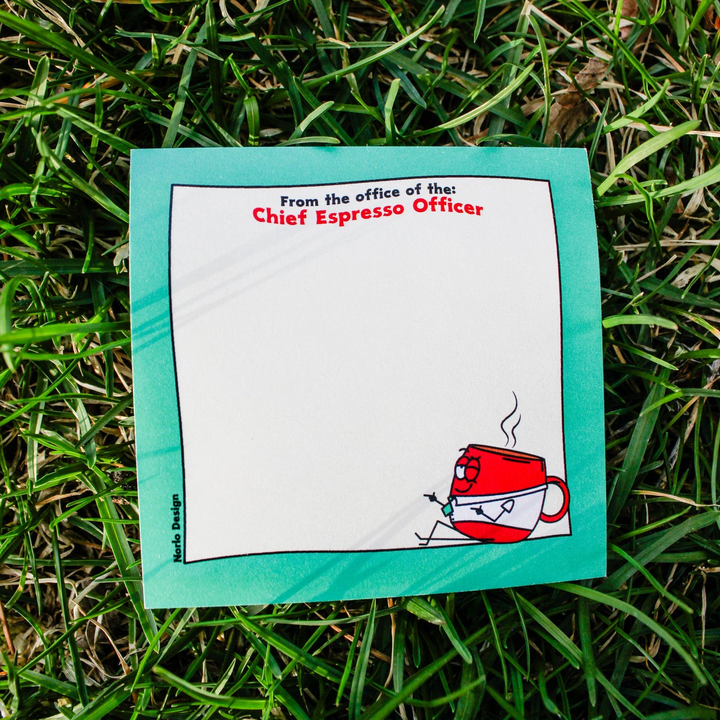 Chief Espresso Officer Coffee Post-It Notes®