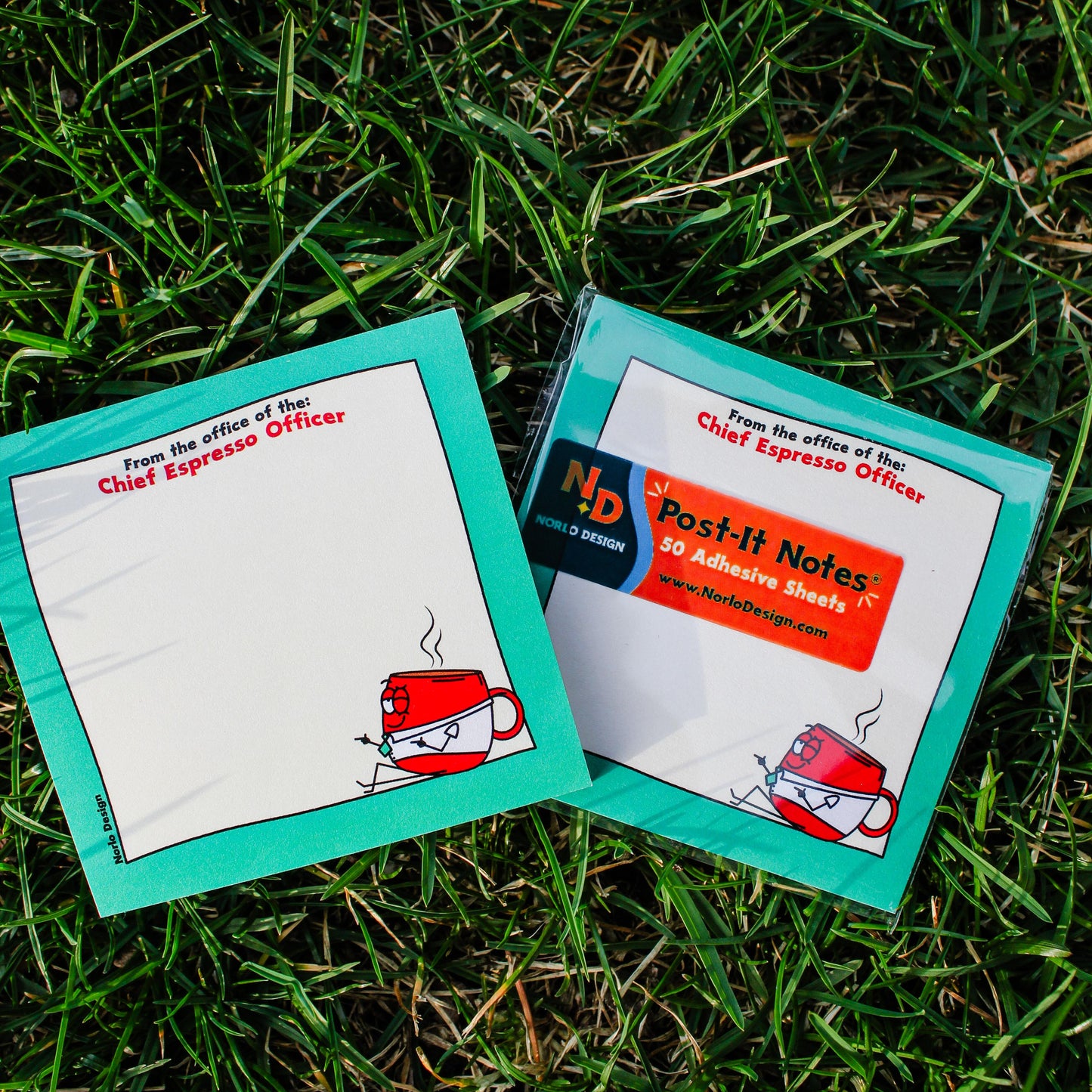 Chief Espresso Officer Coffee Post-It Notes®
