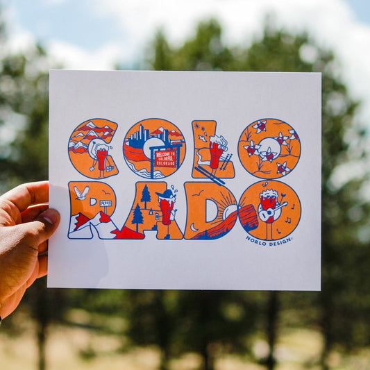 Colorado Pint People Craft Beer Art Print