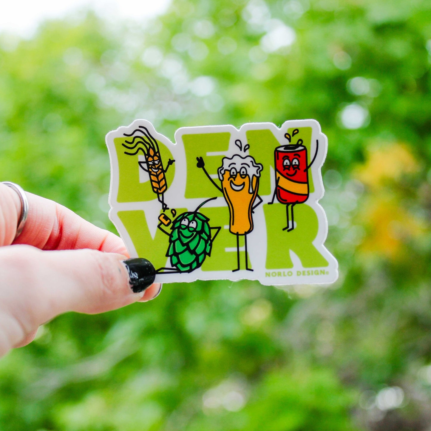 Denver Craft Beer Friends Sticker