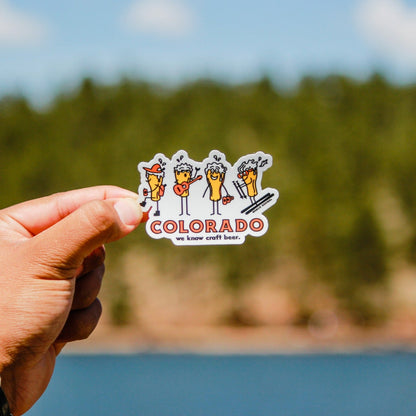 We Know Colorado Craft Beer Sticker